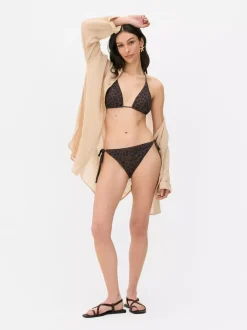 Primark Stroje Kąpielowe I Plażowe<Dół od bikini z wiązaniem po boku i nadrukiem