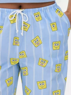 Primark Spodnie Od Piżamy<Dół od piżamy z motywem SpongeBoba Kanciastoportego