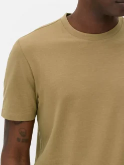 Primark Topy I T-Shirty<Dopasowany T-shirt o wysokiej zawartości bawełny
