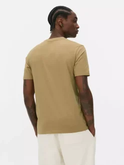 Primark Topy I T-Shirty<Dopasowany T-shirt o wysokiej zawartości bawełny
