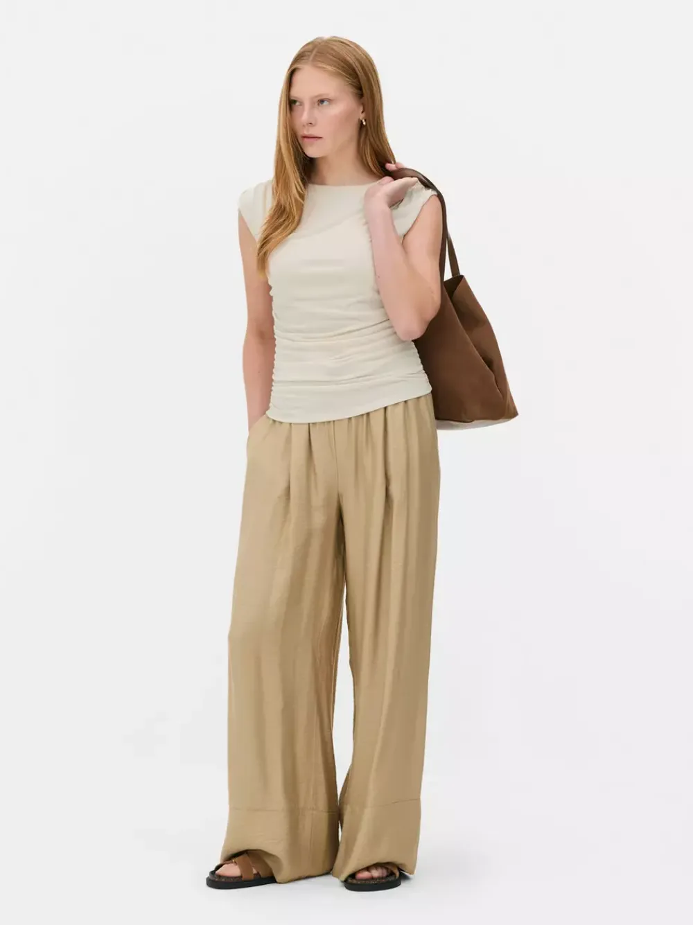 Primark Topy I T-Shirty<Drapowany top bez rękawów The Edit