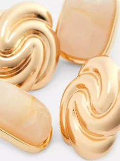 Primark Biżuteria<Duże kolczyki sztyfty, 2 pary