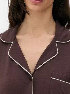 Primark Zestawy Piżamowe<Długa piżama w stylu boyfriend
