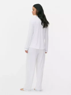 Primark Zestawy Piżamowe<Długa piżama w stylu boyfriend
