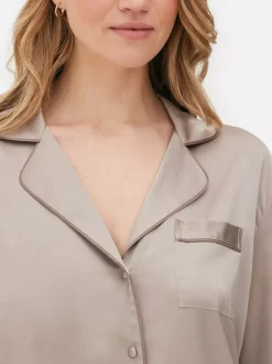 Primark Zestawy Piżamowe<Długa satynowa piżama
