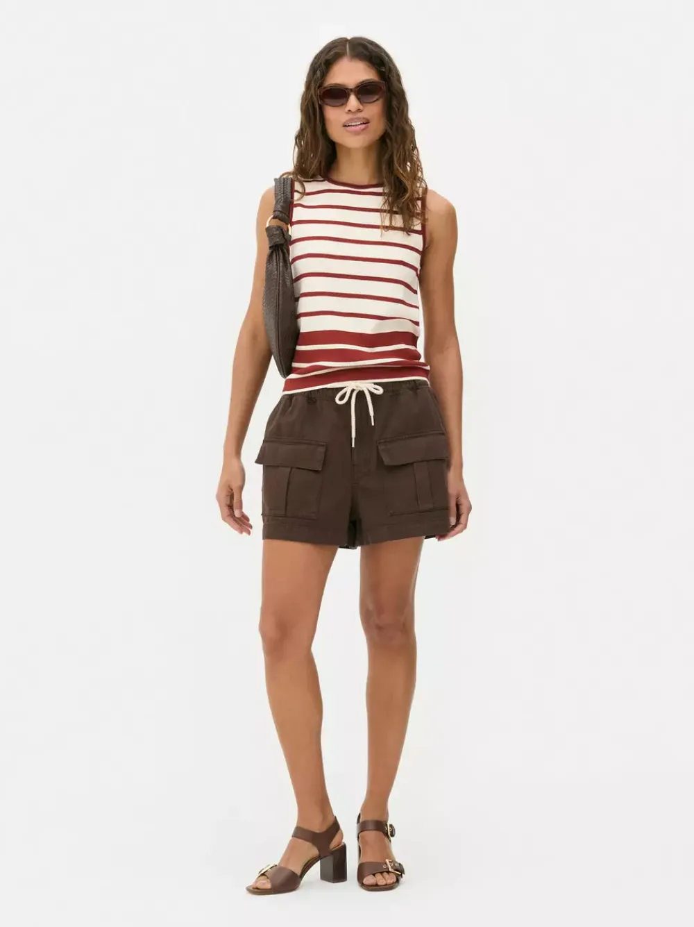 Primark Topy I T-Shirty<Dzianinowy top bez rękawów z okrągłym dekoltem