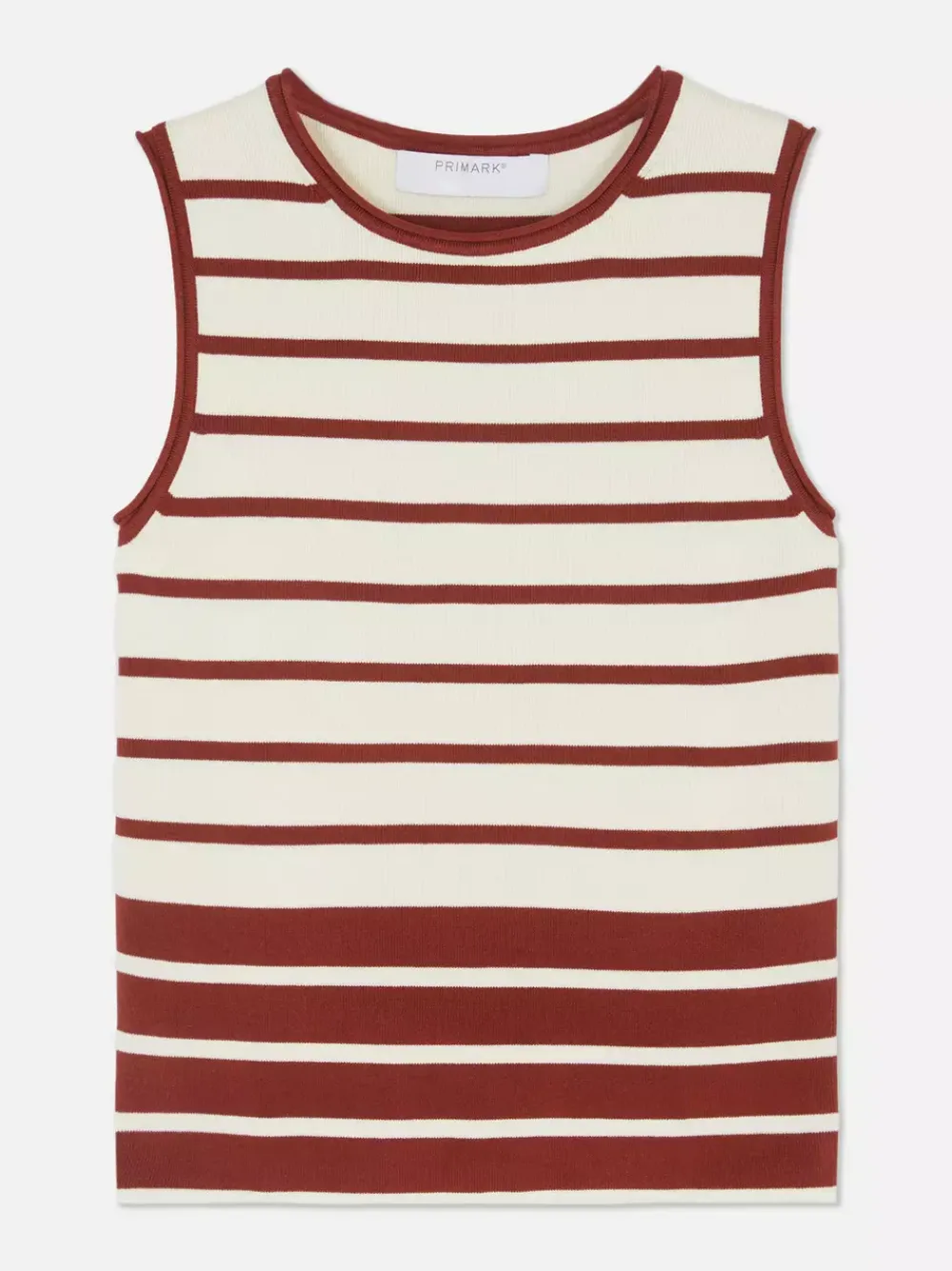 Primark Topy I T-Shirty<Dzianinowy top bez rękawów z okrągłym dekoltem