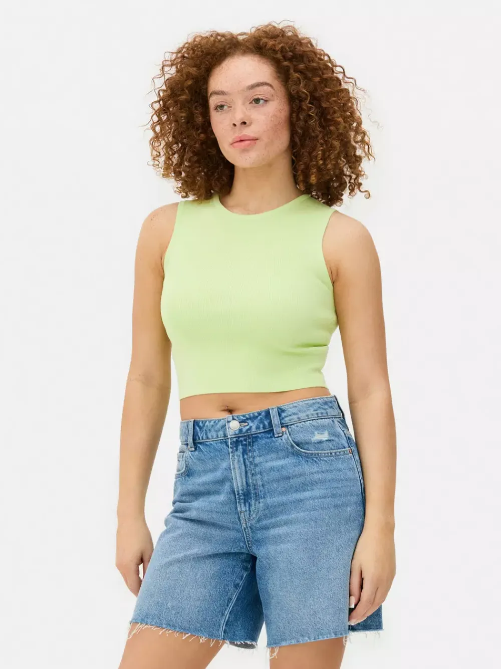 Primark Swetry I Kardigany<Dzianinowy top bez rękawów z okrągłym dekoltem
