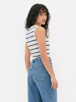 Primark Swetry I Kardigany<Dzianinowy top bez rękawów z okrągłym dekoltem