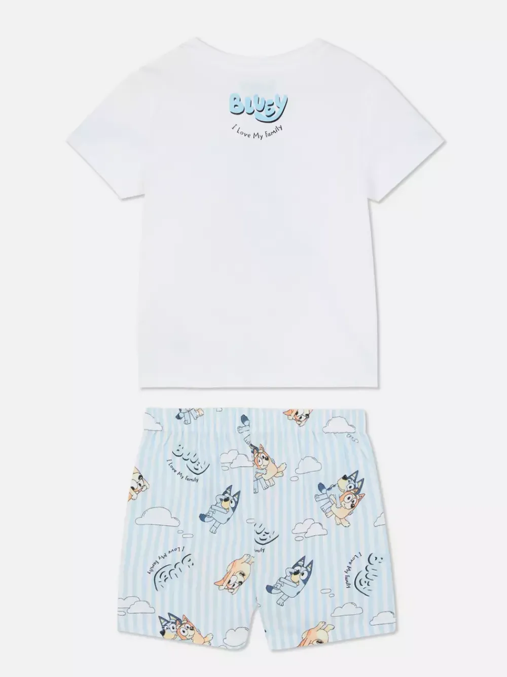 Dzieci Primark Piżamy I Bielizna Nocna<Dziecięca piżama z T-shirtem i szortami z Blue