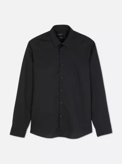 Primark Garnitury I Eleganckie Ubrania|Koszule<Elastyczna koszula zapinana na guziki