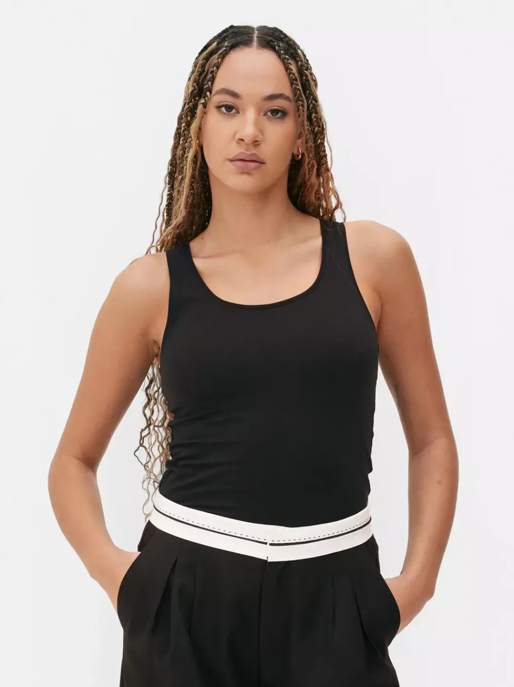 Primark Topy I T-Shirty<Elastyczna koszulka bez rękawów