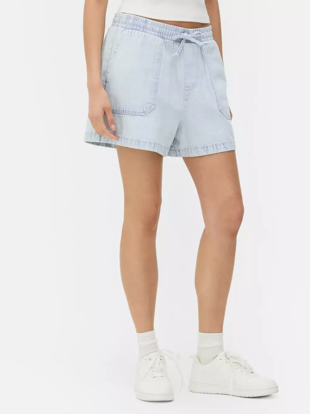 Primark Szorty<Elastyczne spodenki jeansowe