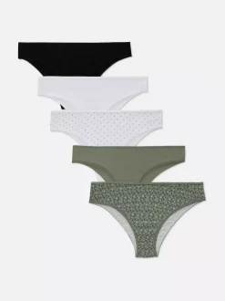 Damskie Primark Majtki Damskie<Figi brazylijskie na co dzień, 5 par