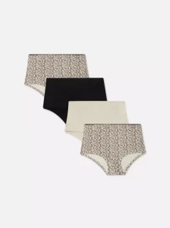 Damskie Primark Majtki Damskie<Figi na co dzień, 4 pary