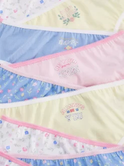Dzieci Primark Bielizna<Figi w kwiaty, 10 par