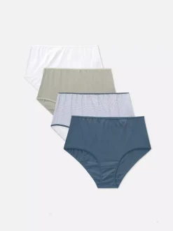Damskie Primark Majtki Damskie<Figi z wysokim stanem na co dzień, 4 pary