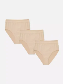 Damskie Primark Majtki Damskie<Figi z wysokim stanem, 3 pary