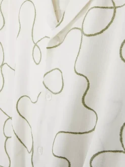 Primark Koszule<Flokowana koszula Kem z abstrakcyjnym wzorem