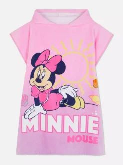 Dzieci Primark Stroje Kąpielowe I Plażowe<Frotowe ponczo z kapturem z Myszką Minnie Disneya