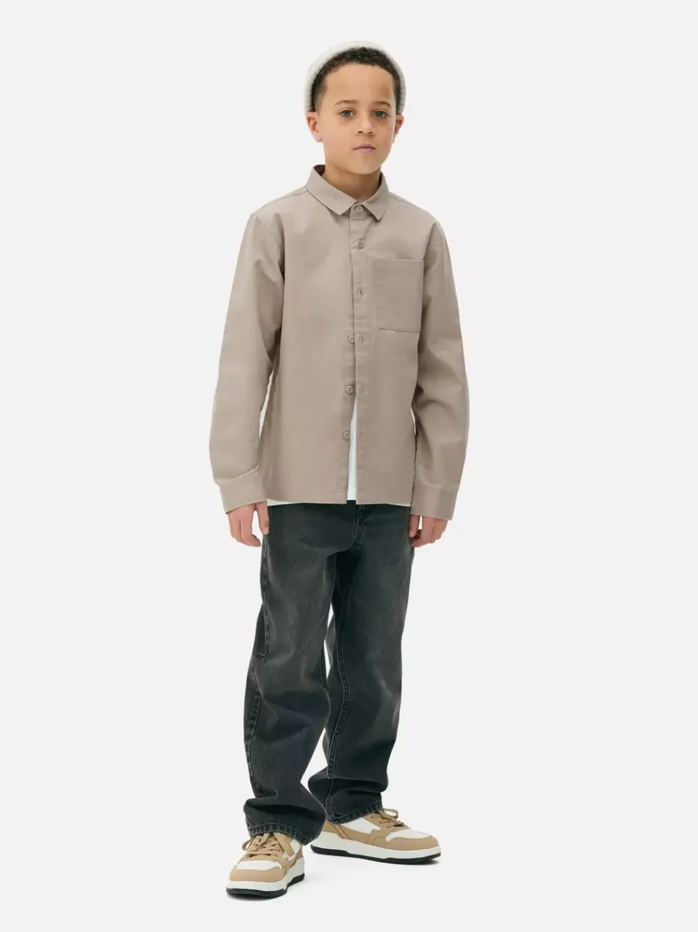 Dzieci Primark Koszule|Komplety I Gotowe Stroje<Funkcjonalna koszula z kołnierzykiem i T-shirt