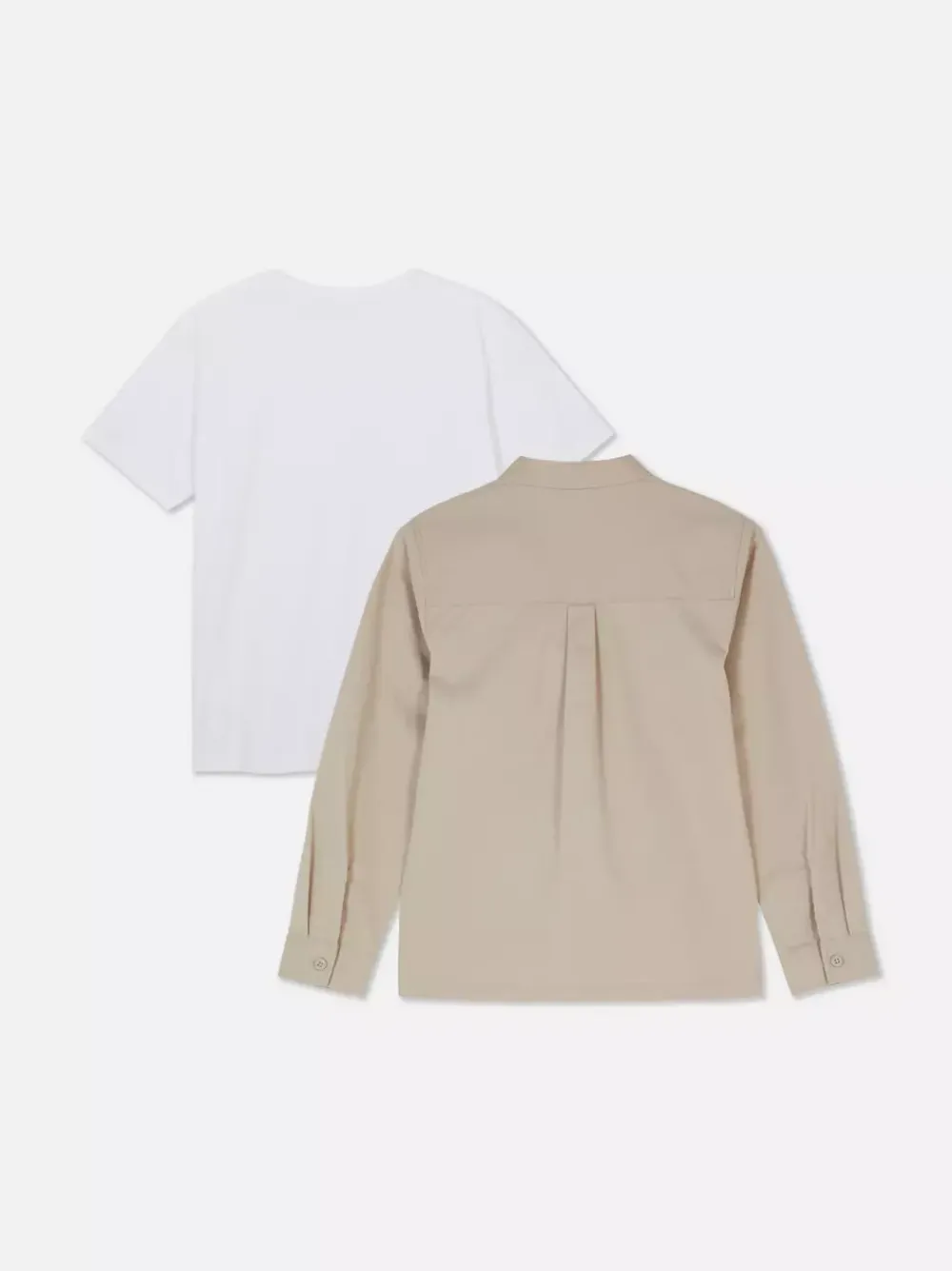 Dzieci Primark Koszule|Komplety I Gotowe Stroje<Funkcjonalna koszula z kołnierzykiem i T-shirt