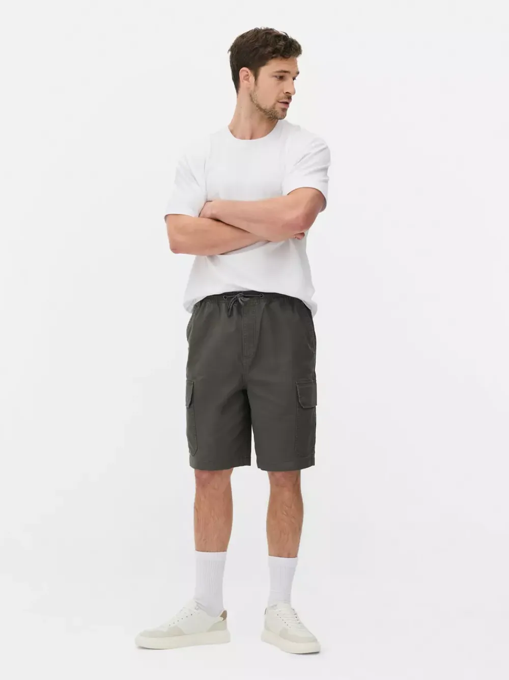 Primark Szorty<Funkcjonalne krótkie bojówki