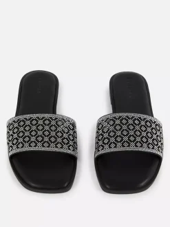 Primark Sandały<Geometryczne sandały bez pięty z wycięciami