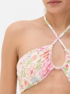 Primark Stroje Kąpielowe I Plażowe<Góra od bikini typu bandeau z nadrukiem