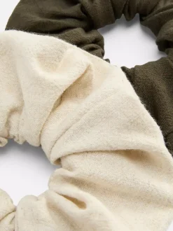Primark Akcesoria Do Włosów<Gumki owijki do włosów z mieszanki lnu, 2 szt.