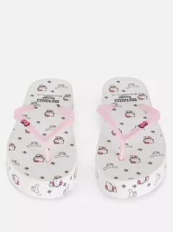 Primark Klapki I Japonki<Japonki na grubej podeszwie z motywem Hello Kitty