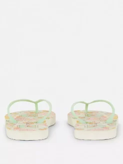 Primark Klapki I Japonki<Japonki w kwiaty