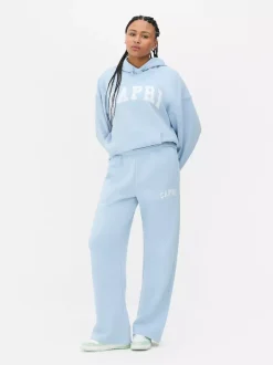 Primark Spodnie Dresowe|Odzież Domowa I Na Siłownię<Jasnoe spodnie dresowe z szeroką nogawką