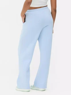 Primark Spodnie Dresowe|Odzież Domowa I Na Siłownię<Jasnoe spodnie dresowe z szeroką nogawką