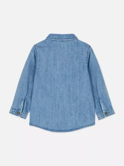 Primark Topy I T-Shirty<Jeansowa koszula z długim rękawem