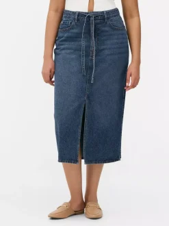 Primark Spódnice<Jeansowa spódnica maxi