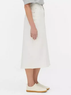Primark Spódnice<Jeansowa spódnica midi