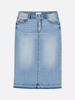 Primark Spódnice<Jeansowa spódnica midi