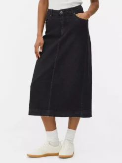 Primark Spódnice<Jeansowa spódnica midi