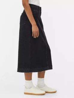 Primark Spódnice<Jeansowa spódnica midi