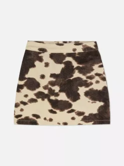 Dzieci Primark Spódnice<Jeansowa spódnica z motywem krowy