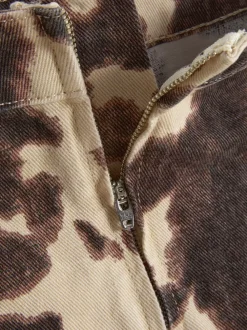 Dzieci Primark Spódnice<Jeansowa spódnica z motywem krowy