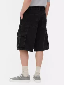 Primark Szorty<Jeansowe spodenki bojówki