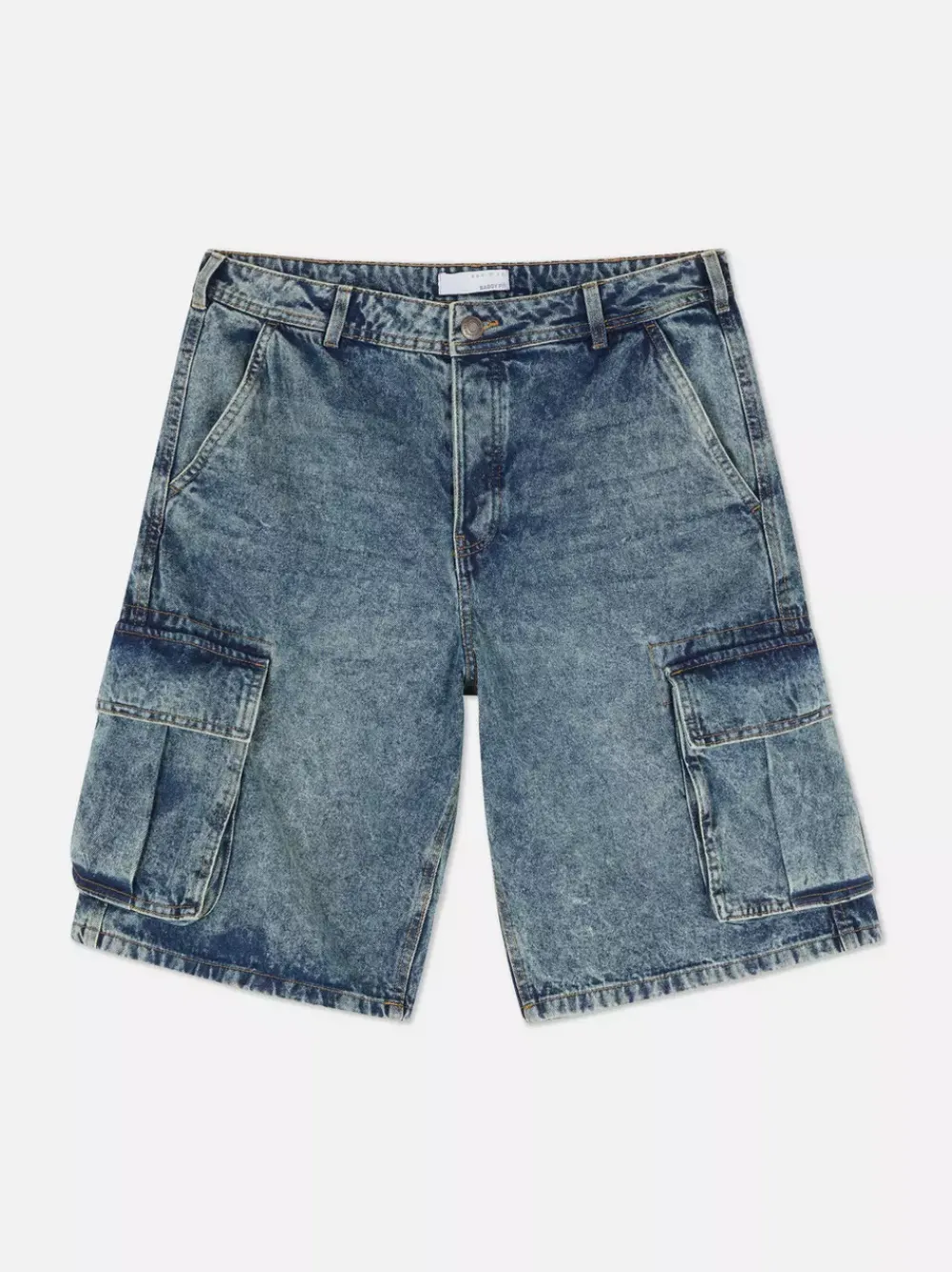 Primark Szorty<Jeansowe spodenki bojówki