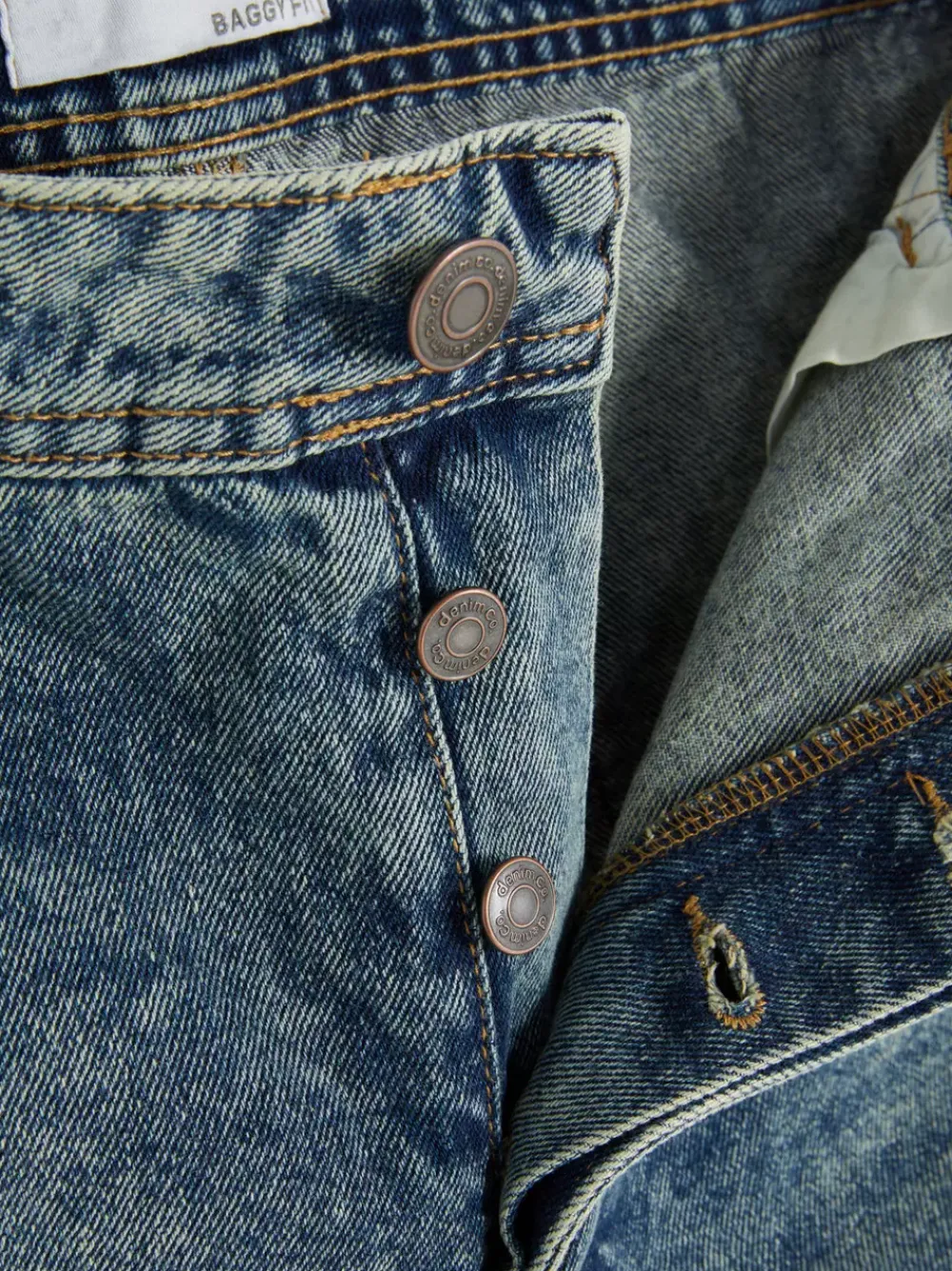 Primark Szorty<Jeansowe spodenki bojówki
