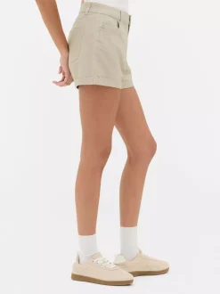 Primark Szorty<Jeansowe spodenki z podwiniętymi nogawkami
