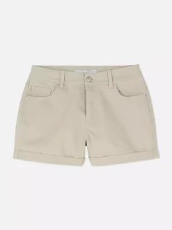 Primark Szorty<Jeansowe spodenki z podwiniętymi nogawkami