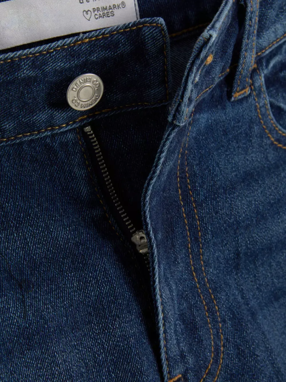 Primark Szorty<Jeansowe spodenki z podwiniętymi nogawkami