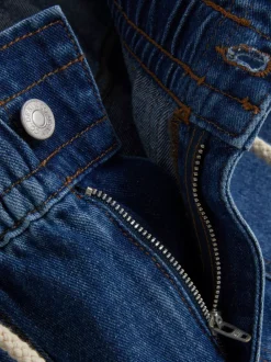 Primark Szorty<Jeansowe szorty bermudy ze sznurkowym wiązaniem