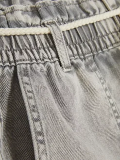 Primark Szorty<Jeansowe szorty bermudy ze sznurkowym wiązaniem
